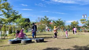 Taman Palangka Raya Kalteng Mendapat Predikat Ruang Bermain Ramah Anak