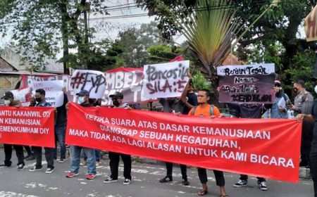 Mantan Warga Binaan Kasus Narkotika Yogyakarta Gelar Aksi Diam, Mereka Minta Kasus Kekerasan Dituntaskan