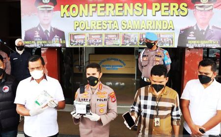 Polresta Samarinda Tangkap 3 Pengedar 2 Kg Sabu