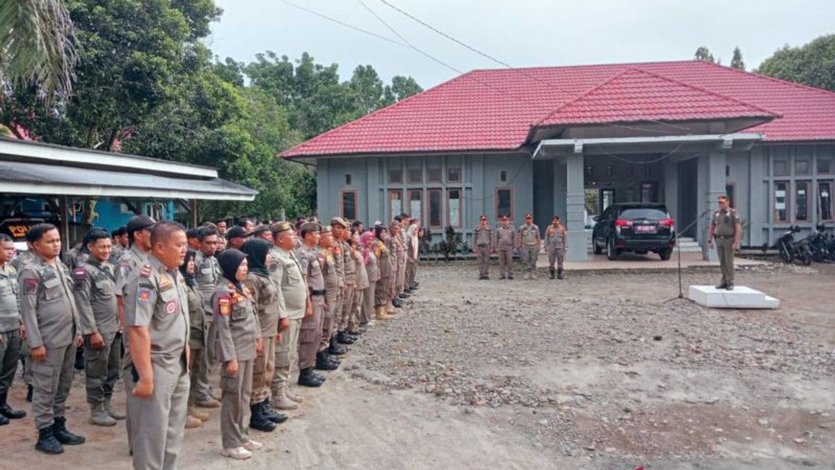 Dinas Satpol PP Mukomuko Tetap Pertahankan 37 Personel Tenaga Honorer