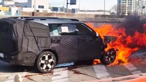 Hyundai Investigasi Santa Fe Facelift yang Terbakar saat Uji Jalan di Korea Selatan