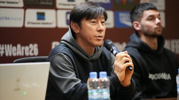Shin Tae-yong Girang tiket pour le match de l’équipe nationale indonésienne est dur, promettant de ne pas décevoir les supporters