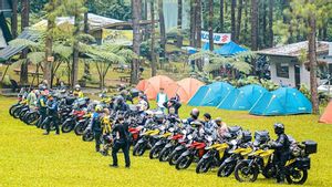 Strengthening Solidarity, Suzuki V-Strom Indonesia Community Owners Holds Touring Akbar