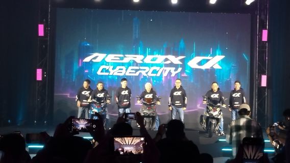 ama Aerox de la dernière génération de Yamaha Aerox est officiellement lancée en Indonésie, un prix commence à 29 millions de roupies