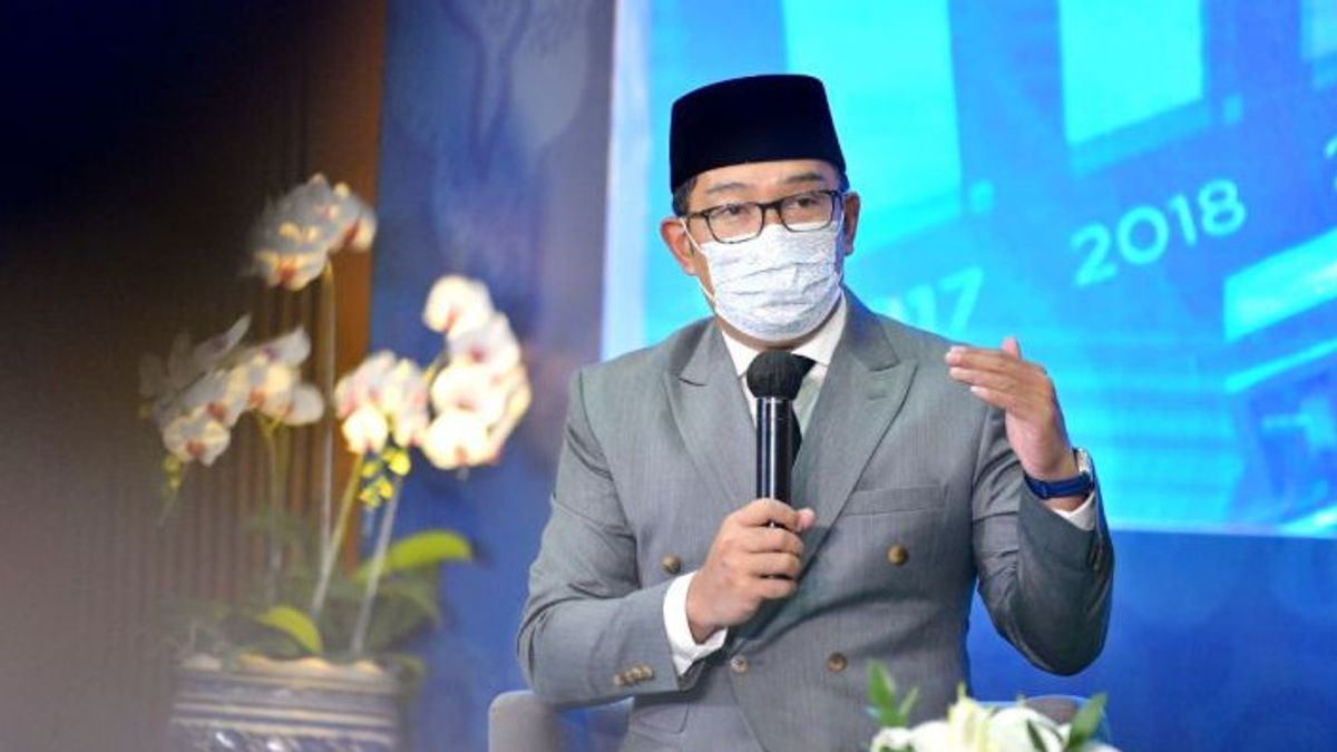 Ridwan Kamil Beberkan Kasus COVID-19 Jawa Barat Terkonsentrasi di 6 Daerah Ini