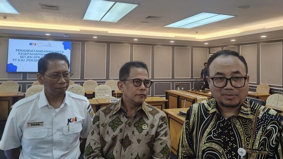 MoU dengan KAI dan KCIC, Anggota DPR Bakal Dapat Pelayanan Khusus di Stasiun Kereta