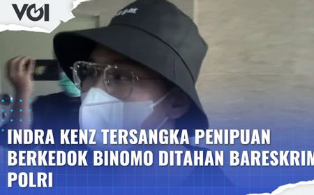 VIDEO: Jadi Tersangka Indra Kenz Ditahan Bareskrim Polri