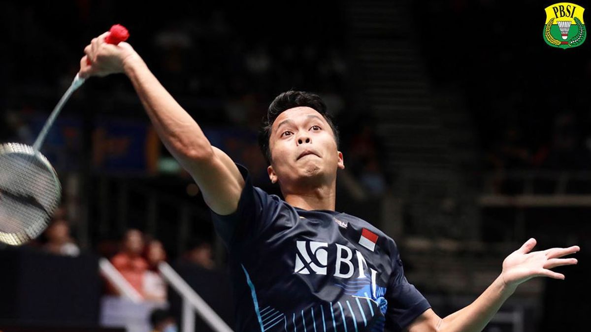 Singapore Open 2023: Overthrow Li Shi Feng, Anthony Ginting Becomes The Only Indonesian Representative In The Semifinals