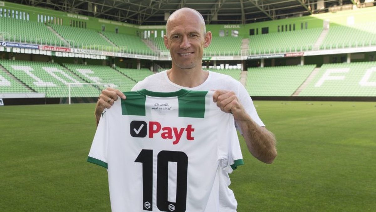 Arjen Robben Returns To Groningen, His First Professional Club