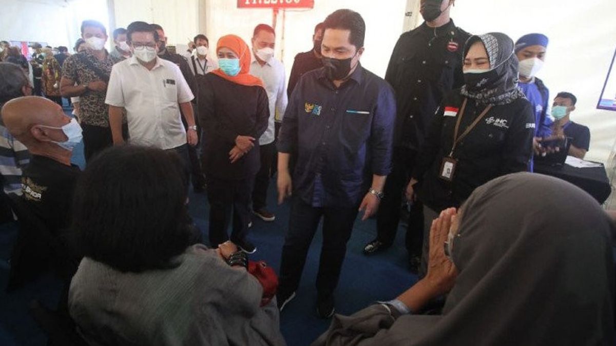 Erick Thohir Khawatir Aksi Teror Bom Bunuh Diri di Makassar Ganggu Vaksinasi