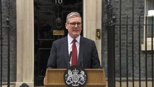 Pidato Pertama Sebagai Perdana Menteri, Starmer Janji Arahkan Inggris ke 'Perairan yang Lebih Tenang'
