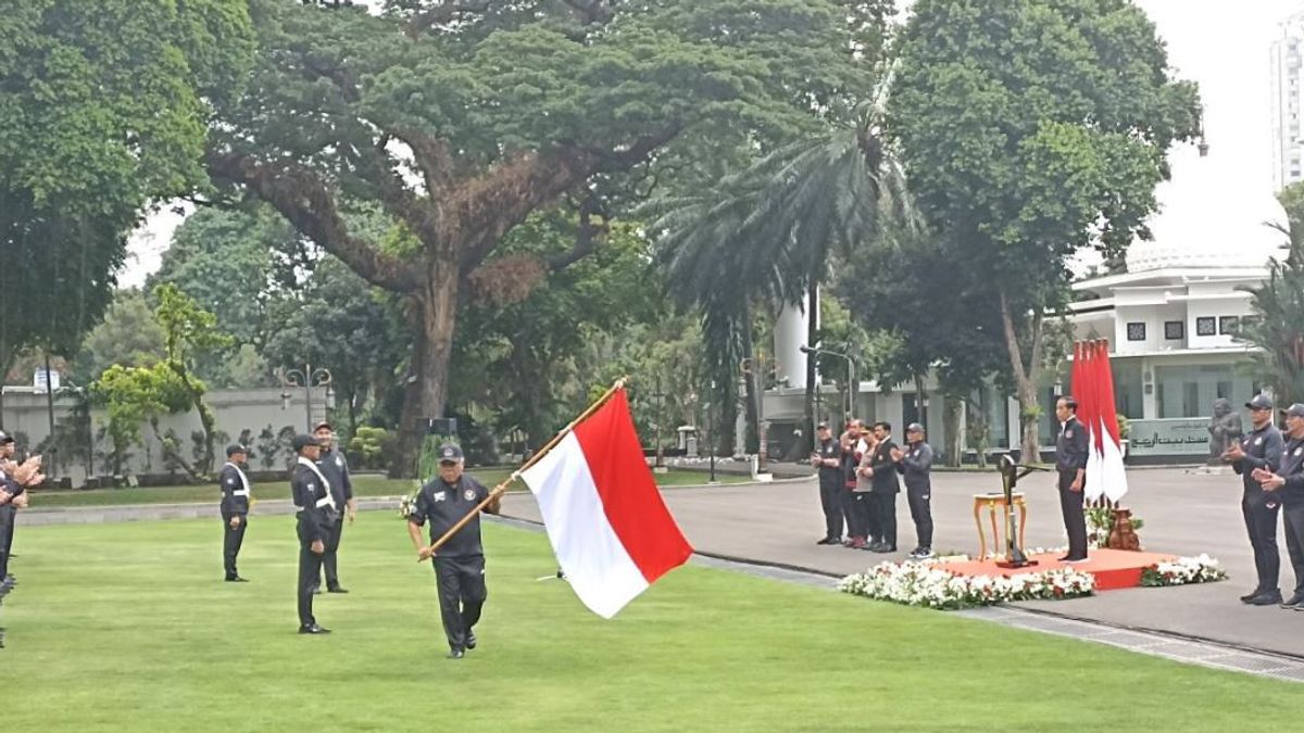 President Jokowi Releases 576 Indonesian Athletes Who Will Fight In The 2023 Asian Games