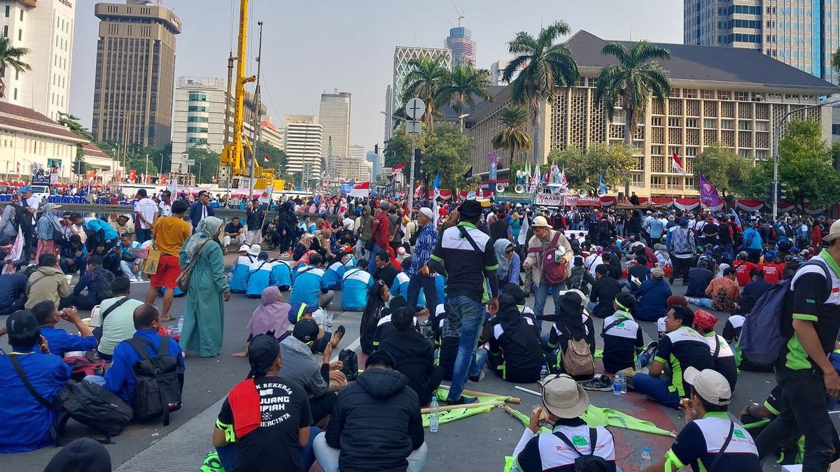 Workers Want To Demo At MH Thamrin Until The Night, The Police Will Take This Action
