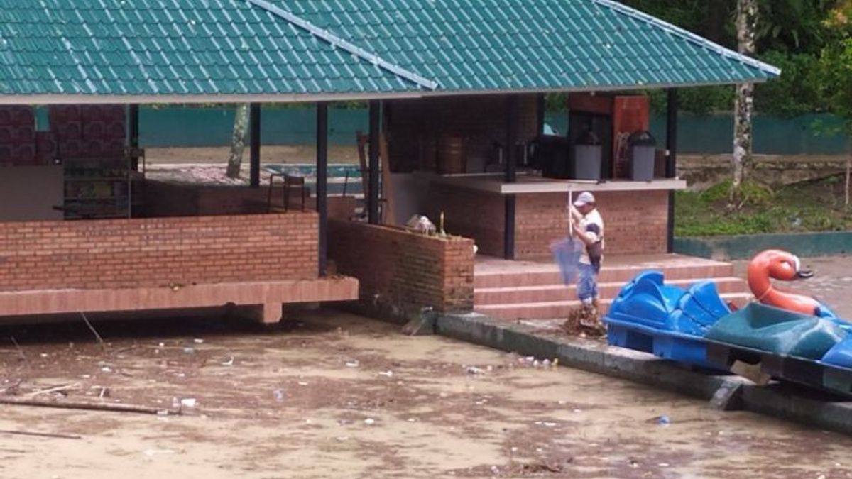 Banjir di Pematangsiantar, Satwa di Taman Hewan Aman 