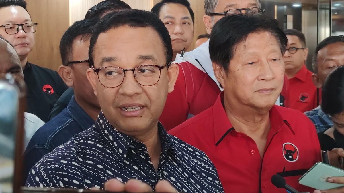 Anies Responds Casually To Megawati's Talk About Support In The 2024 Pilkada