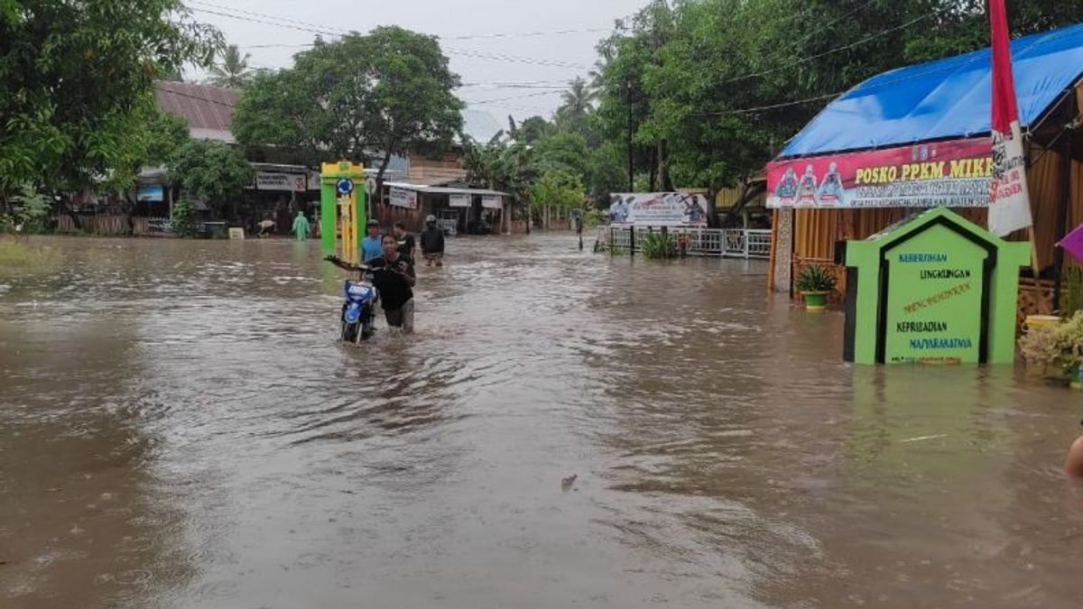 Inondations à Soppeng Sulsel, Un Citoyen Est Mort, 5 786 KK Touchés