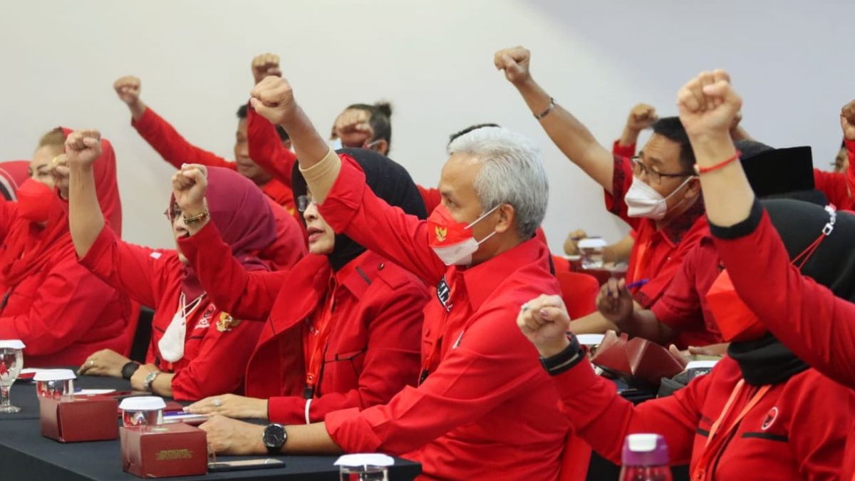 In Front Of The Cadre Of Regional Heads, Including Ganjar, PDIP Reminds Party Mechanisms: All Discipline Must Be!