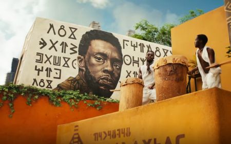 Potret Mural Chadwick Boseman dalam Trailer Perdana Film Black Panther: Wakanda Forever