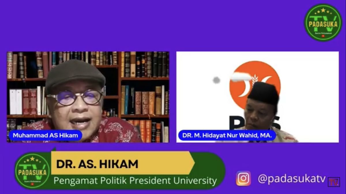 Noise For Election Extension, Prof. Hikam: Indonesia Is Not In A State Of Emergency But...