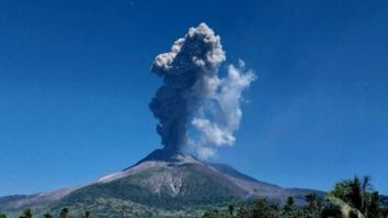 Mount Lewotobi Men Erupt 2 Times, Spewing Volcanic Ash 5,000 Meters