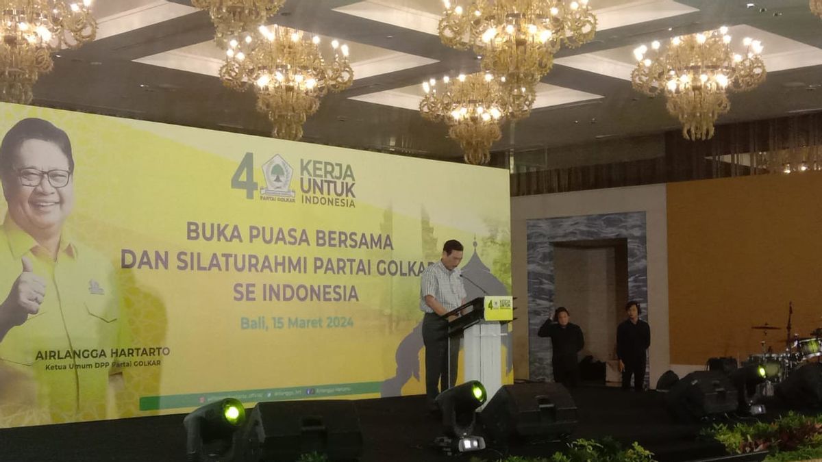Luhut Asks Golkar Party Leaders Not To Be Regulated, We Are Regulated Now