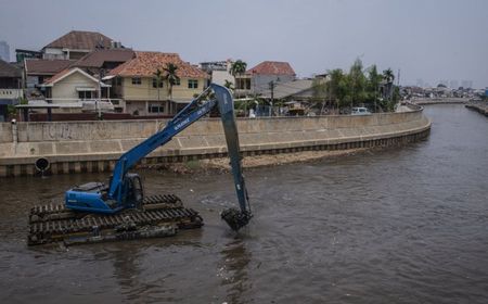 Wagub DKI Pastikan Normalisasi Sungai Jalan Tahun Ini, Rp851 Miliar Digelontorkan