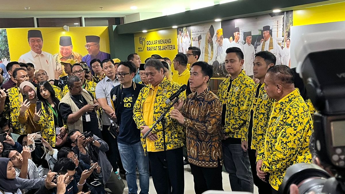 Accept The Decree To Be A Vice Presidential Candidate For Gibran's Golkar Proposal: We Will Follow Up With Pak Prabowo