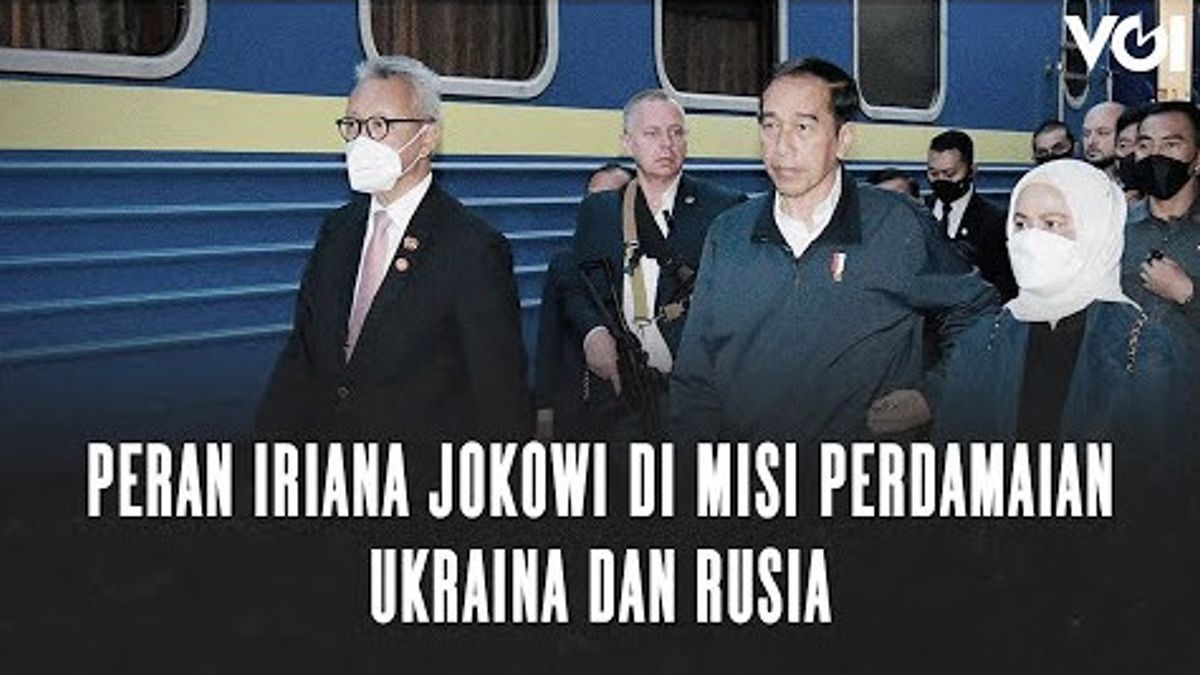 VIDEO: Iriana Jokowi's Role In The Ukraine And Russia Peace Mission
