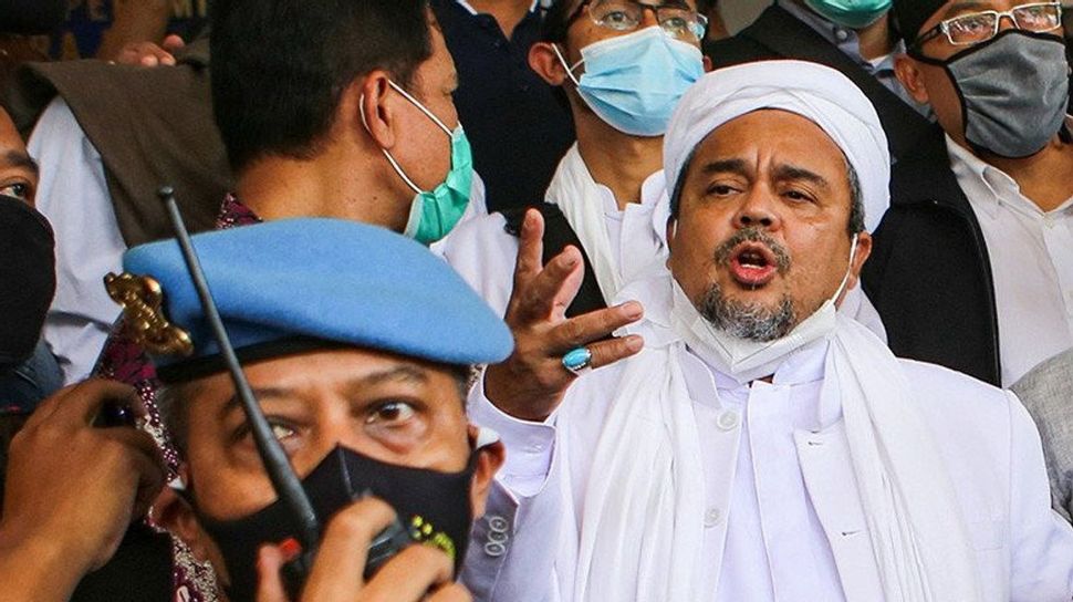 Di Depan Hakim Kapolsek Tebet Sebut Rizieq Shihab Undang Habib Dan Ulama Hadiri Pernikahan Putrinya Di Petamburan