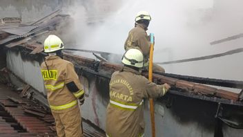 BPBD DKI Jakarta Sebut Ada 36 Rumah Warga di Kampung Pulo Ludes Terbakar Akibat Korsleting Listrik