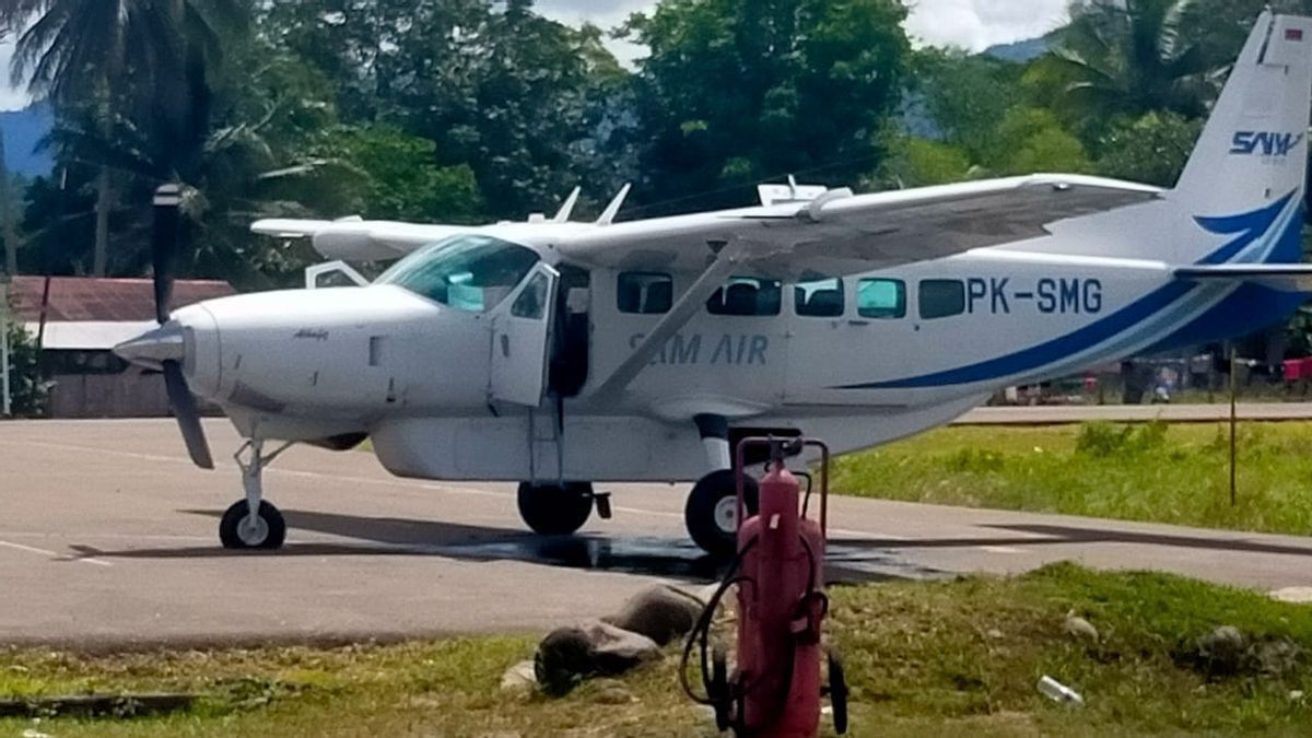 Susi Airは、ンドゥガ中央パプアでの航空機の燃焼が損傷に関連していないことを保証します