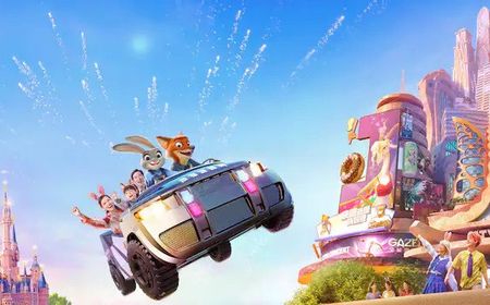 Disney Resort Buka Atraksi Bertema Zootopia Pertama di Shanghai