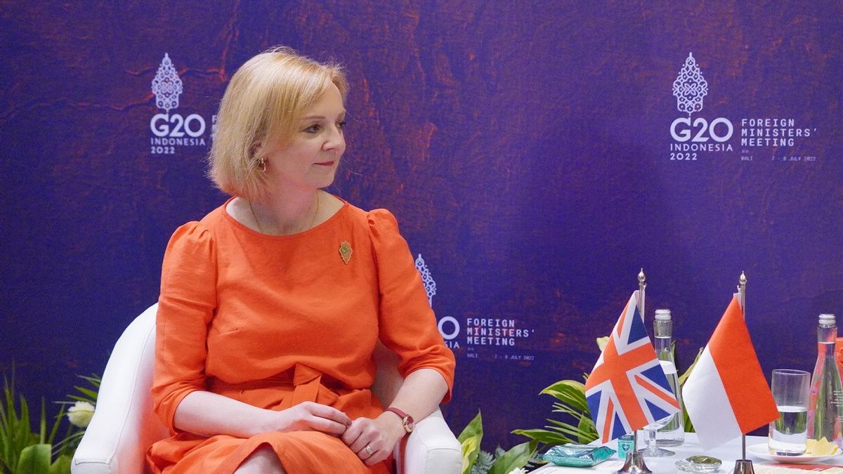 Janji Potong Pajak pada Hari Pertama Menjabat Jika Terpilih, Liz Truss Mencalonkan Diri Sebagai Kandidat PM Inggris Gantikan Boris Johnson
