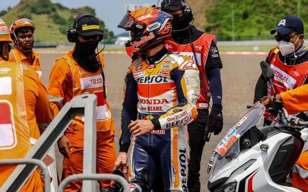 Sigap Tangani Marc Marquez usai Terjatuh di Sesi Pemanasan MotoGP Mandalika, Basarnas Dapat Pujian dari Dorna Sport