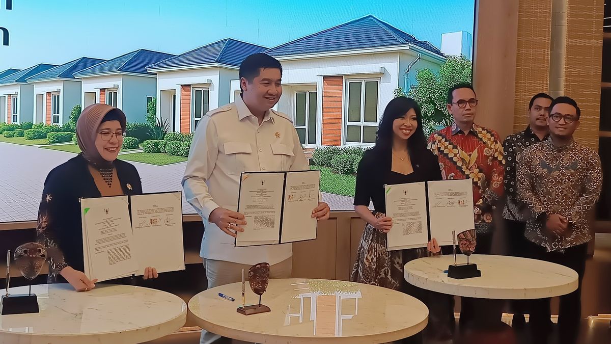 Teken MoU, Kementerian PKP Alokasikan 5.000 Kuota FLPP untuk Pegawai InJourney Group