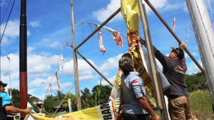 Satpol PP dan Damkar Kota Sukabumi Sita Belasan Ribu APK di Zona Terlarang