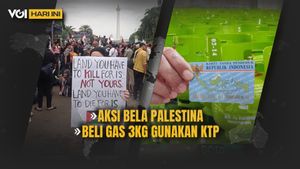 VIDEO VOI Hari Ini: Aksi Bela Palestina, Beli LPG 3 Kilogram Gunakan KTP