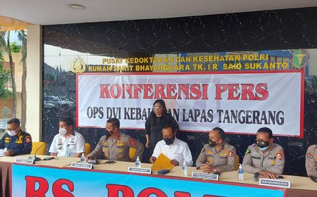 DVI Kantongi Sampel DNA 2 WNA Korban Tragedi Kebakaran Lapas Tangerang