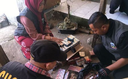 Rokok Ilegal Masih 'Membanjiri' Garut, Hari Ini Bea dan Cukai Sita 160 Ribu Batang