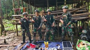 Le complot OPM de tunggang Langgang a été volé par des balles par le groupe de travail Yudha Sakti dans la forêt maybrat