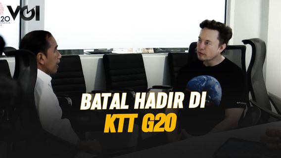 VIDEO: Elon Musk Batal Hadir di KTT G20 Bali
