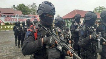 3 Brimbob Battalion Prepared For The Security Of The 2024 Election In Southeast Sulawesi