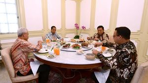 Makan Siang Bersama Jokowi, Prabowo: Ngomong Pemilu Tapi Nggak Ngomongin Gibran
