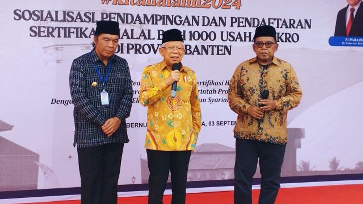 Wapres Maruf Amin Tegaskan Pemerintah Beri Perhatian Serius Tumbuhkan Kewirausahaan Syariah di Sektor UMKM