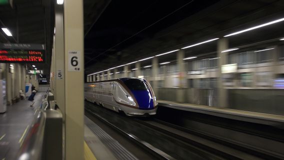 Perusahaan Layanan Kereta Jepang Gelar Uji Coba Kereta Peluru Shinkansen Otonom