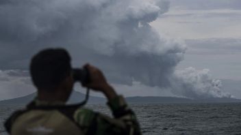 Gunung Anak Krakatau 4 Kali Erupsi 3 Hari Terakhir, Warga Masih Aktivitas Seperti Biasa 