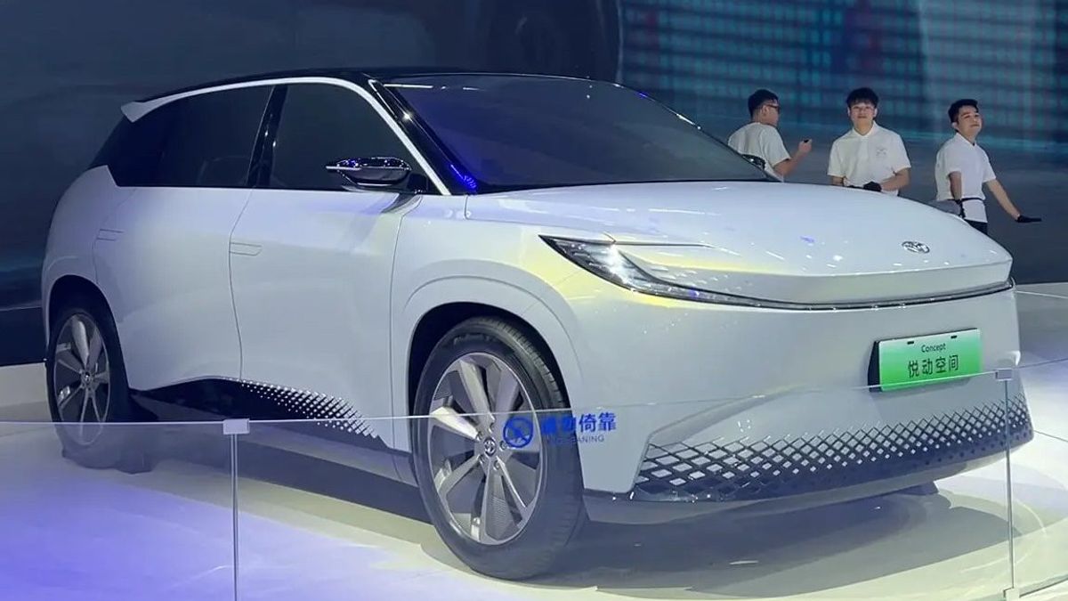 丰田在2023年广州汽车展上展示赛道和概念SUV,这就是它所展示的样子
