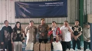 The 2024 Christmas National Committee Distributes Aid For Disaster Victims In Sukabumi