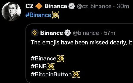 Binance Posting Emoji Baru yang Mirip Lambang Swastika NAZI