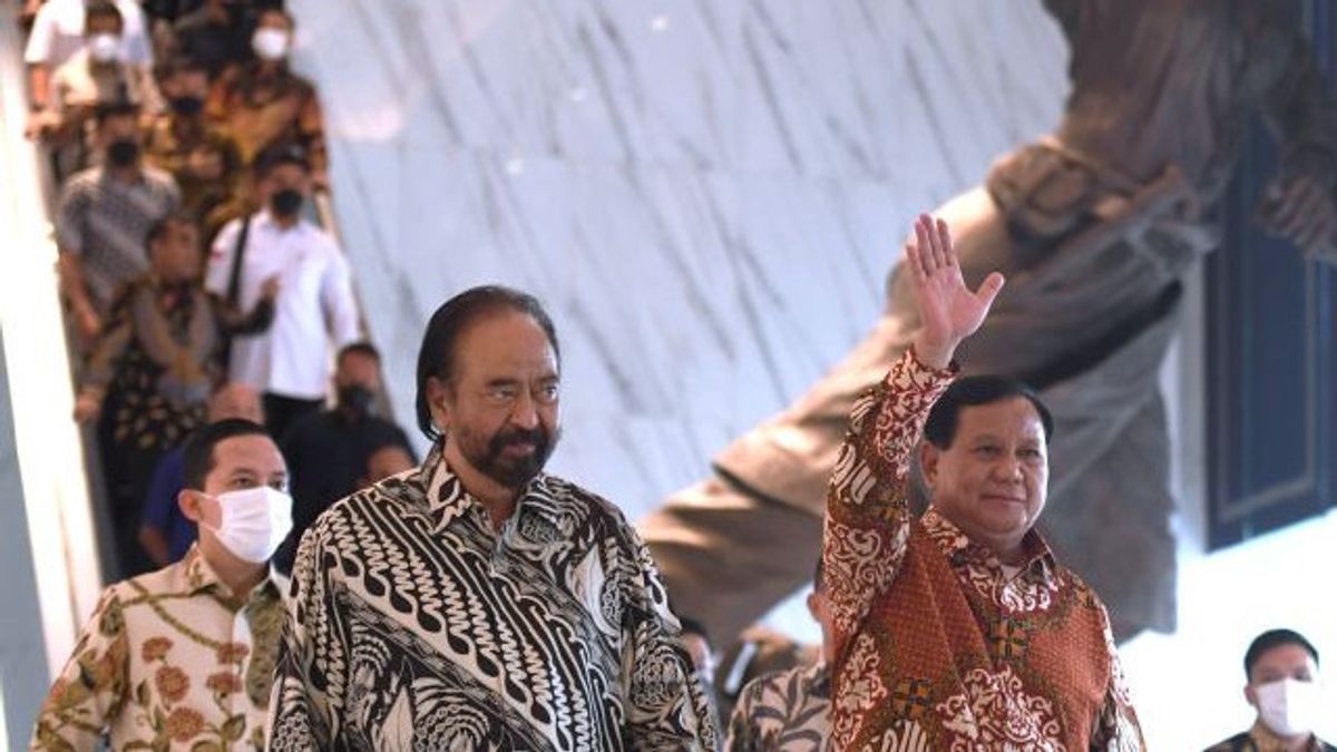 Pengamat Sebut Surya Paloh dan Prabowo Kecil Kemungkinan Bangun Koalisi di Pilpres 2024